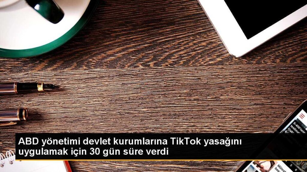 ABD yönetimi devlet kurumlarına TikTok yasağını uygulamak için 30 gün süre verdi