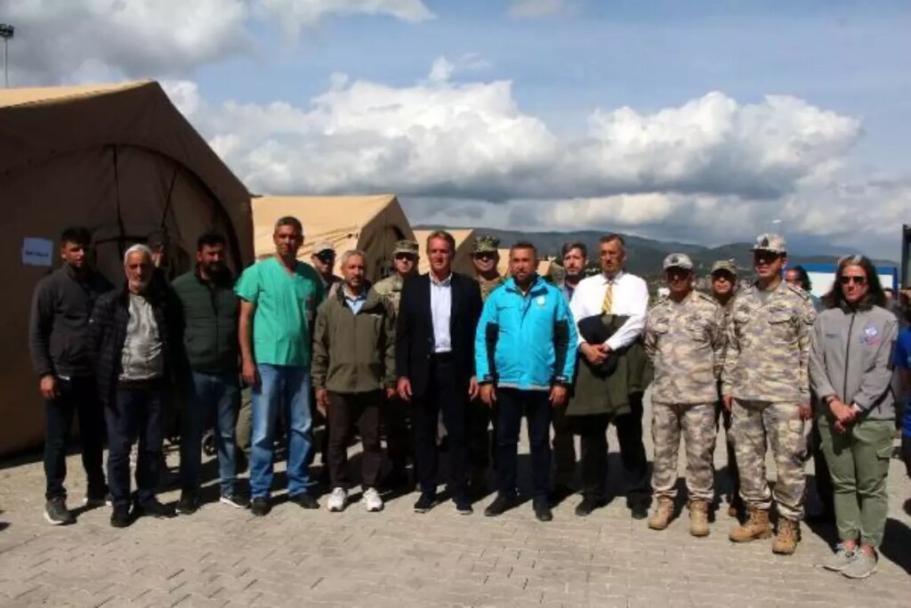 ABD’nin kurduğu sahra hastanesi, Sağlık Bakanlığı’na devredildi