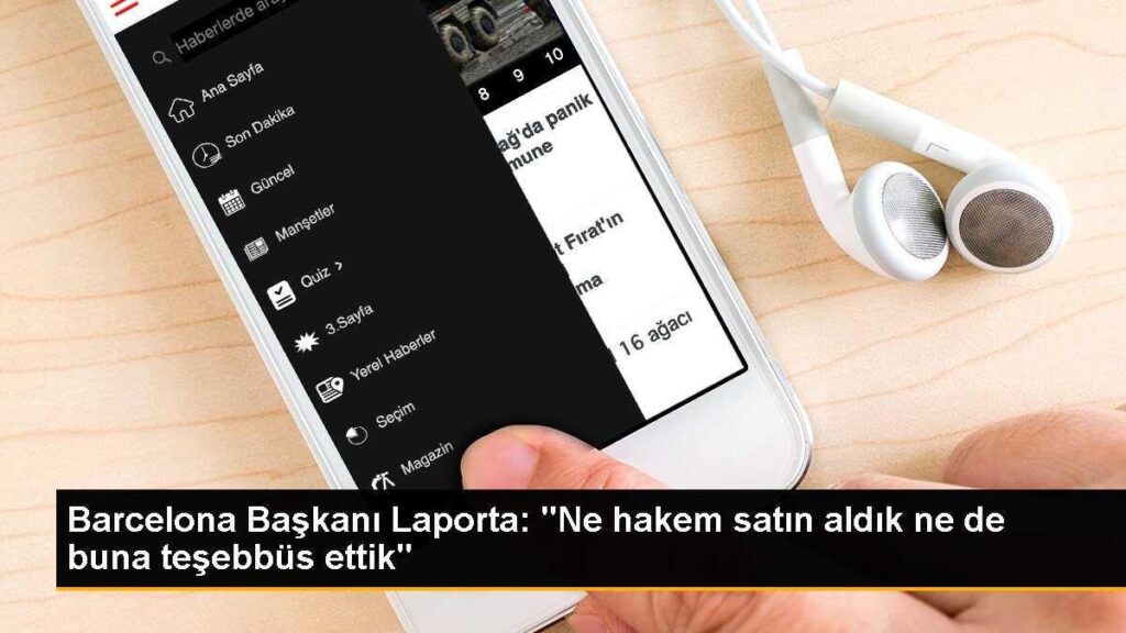Barcelona Başkanı Laporta: “Ne hakem satın aldık ne de buna teşebbüs ettik”