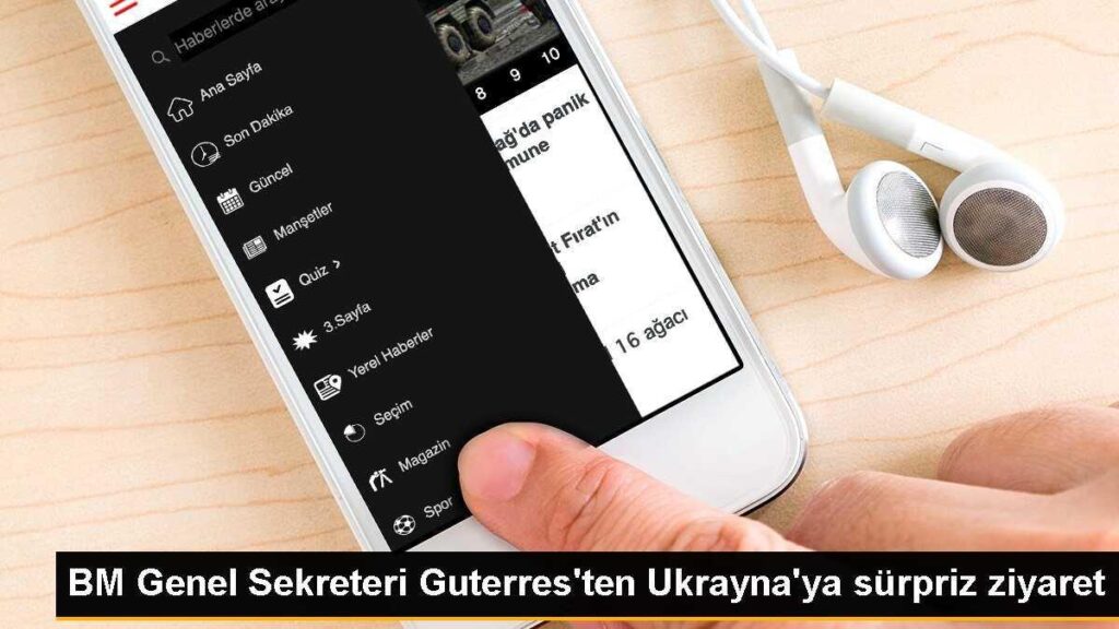 BM Genel Sekreteri Guterres’ten Ukrayna’ya sürpriz ziyaret