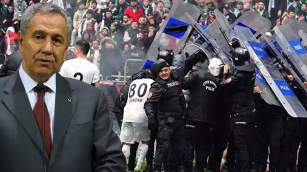 Bülent Arınç’tan olaylı Bursaspor-Amedspor maçıyla ilgili TFF’ye çağrı: Tarafsız bir sahada tekrar edilmeli