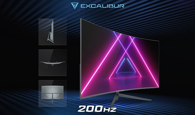 Casper 200 HZ Ekran Yenileme Hızına Sahip Excalibur 27″ Monitörünü Duyurdu!