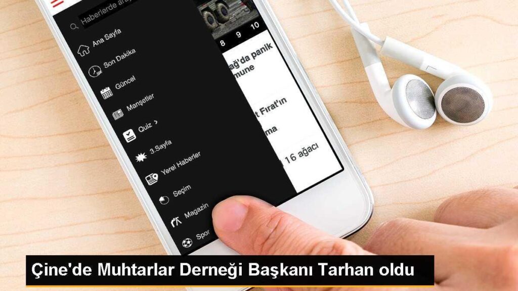 Çine’de Muhtarlar Derneği Başkanı Tarhan oldu