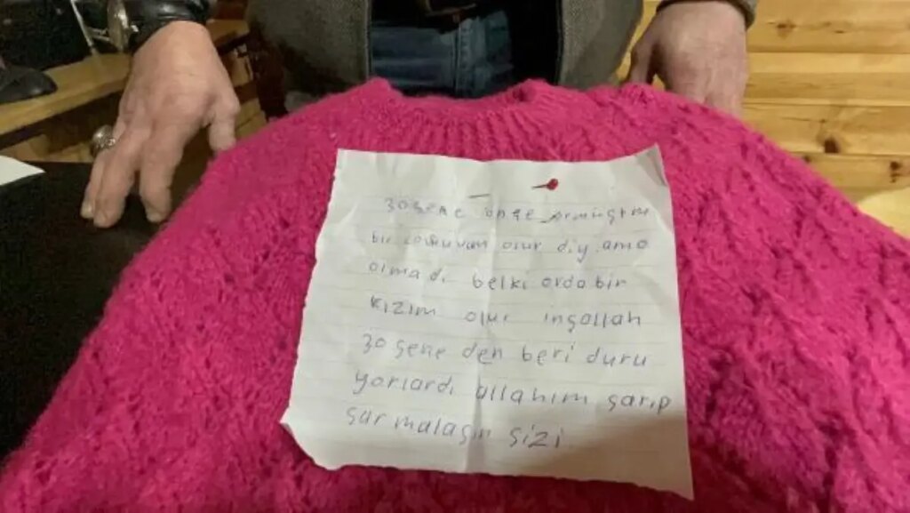 Çocuğum olur, diye ördüklerini depremzedelere göndermiş