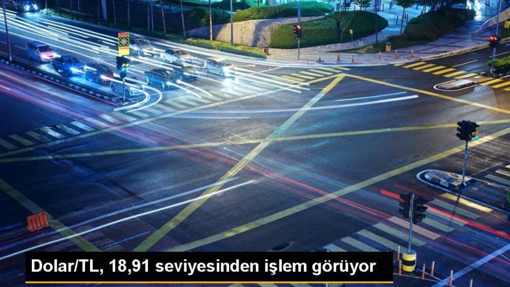 Dolar/TL, 18,91 seviyesinden işlem görüyor