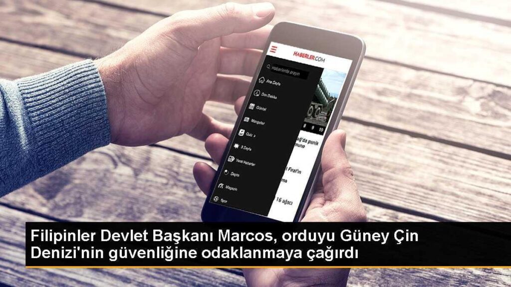 Filipinler Devlet Başkanı Marcos, orduyu Güney Çin Denizi’nin güvenliğine odaklanmaya çağırdı