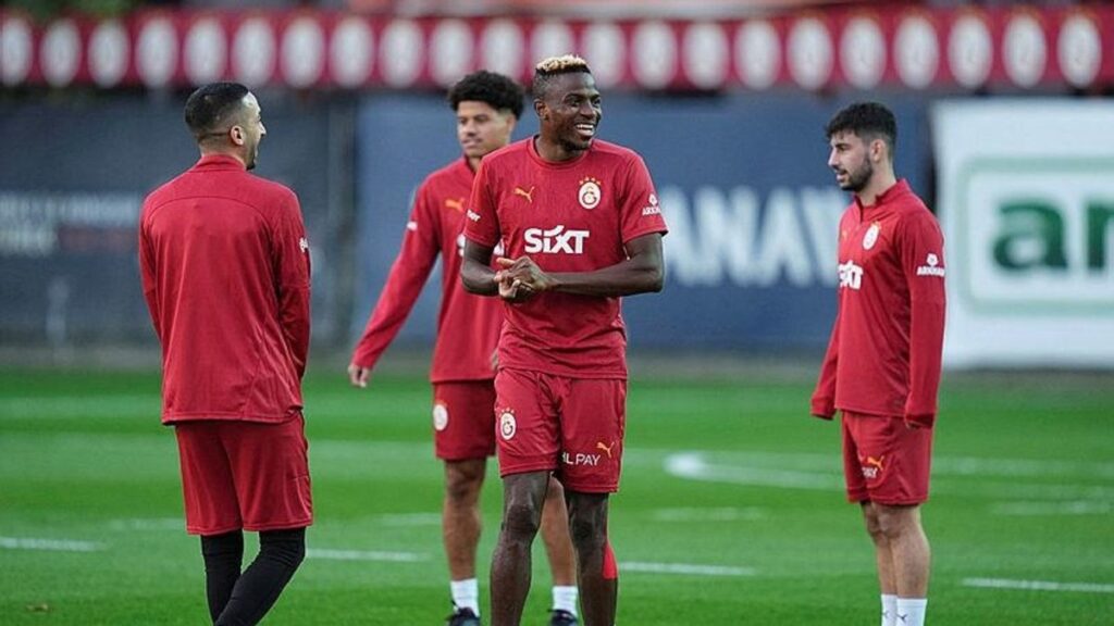 Galatasaray Antalyaspor maçının hazırlıklarını sürdürdü