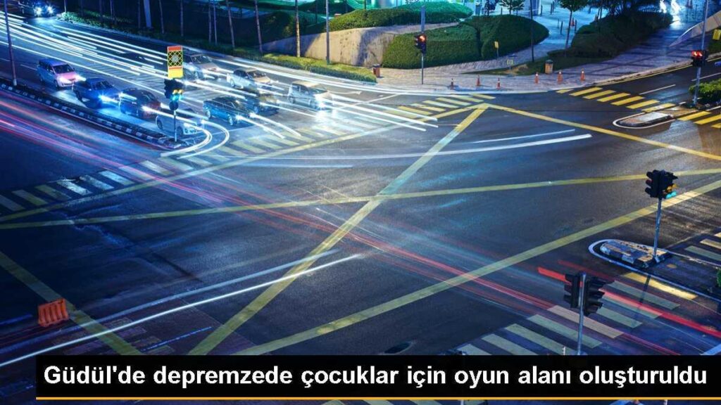 Güdül’de depremzede çocuklar için oyun alanı oluşturuldu