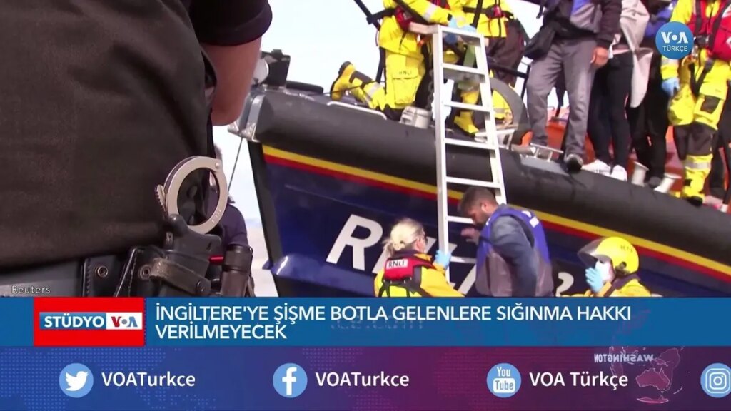 İngiltere’ye Şişme Botla Gelenlere Sığınma Hakkı Verilmeyecek