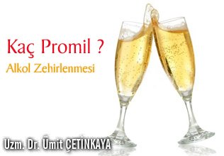 Kaç promil ? alkol zehirlenmesi