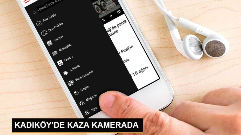 KADIKÖY’DE KAZA KAMERADA