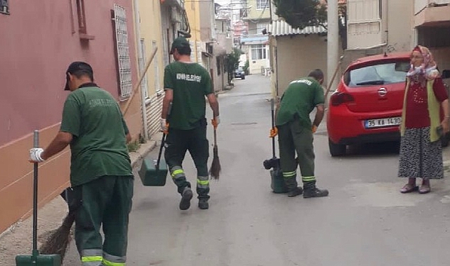 Konak’ın mahallelerinde yaz temizliği