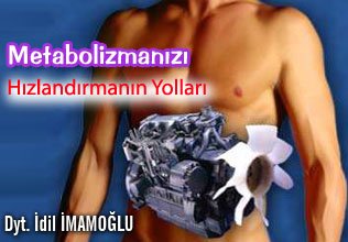 Metabolizmanızı hızlandırmanın yolları