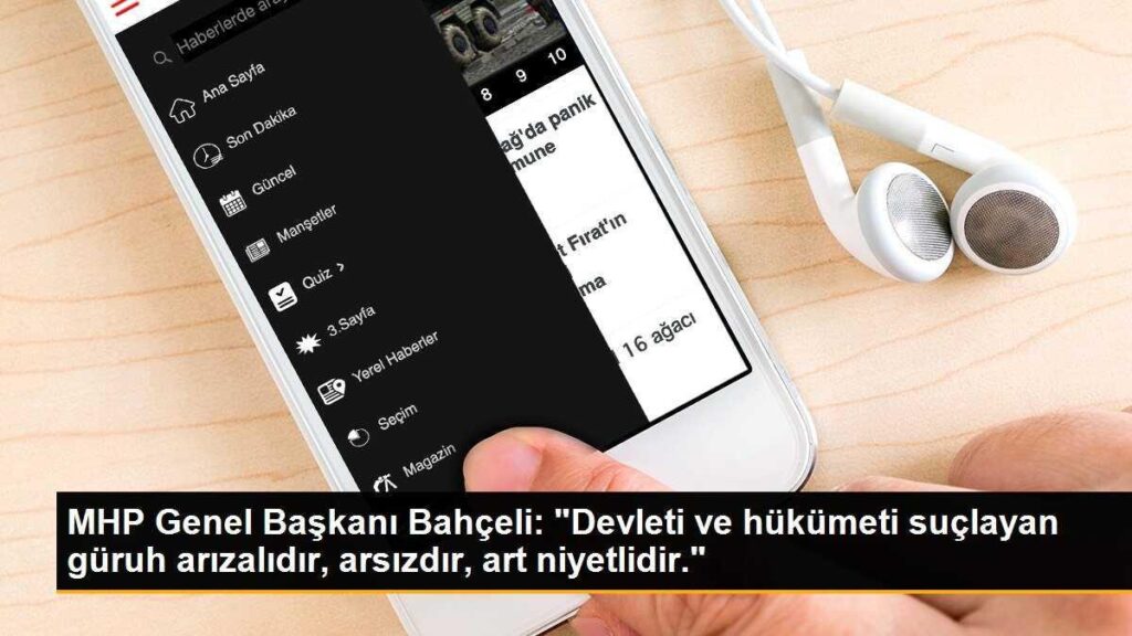 MHP Genel Başkanı Bahçeli: “Devleti ve hükümeti suçlayan güruh arızalıdır, arsızdır, art niyetlidir.”