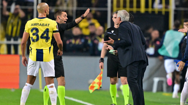 Mourinho gördüğü kırmızı kart hakkında konuştu: ‘Açıkçası tek diyebileceğim…’