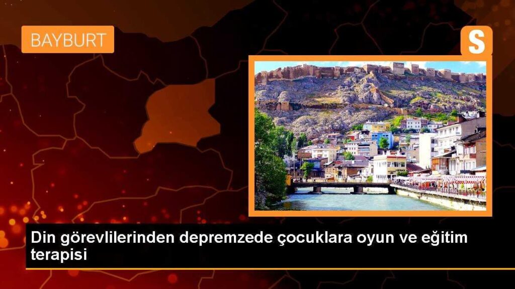 Din görevlilerinden depremzede çocuklara oyun ve eğitim terapisi
