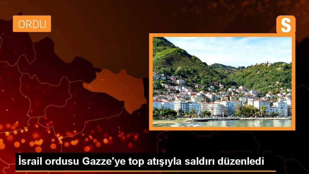 İsrail ordusu Gazze’ye top atışıyla saldırı düzenledi