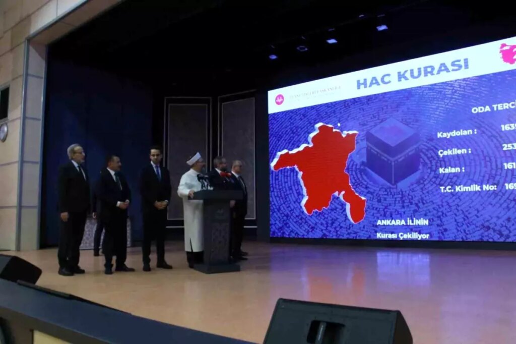 Milyonlarca hacı adayının bekleyişi sona erdi, 2023 hac kuraları çekilmeye başlandı