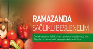 Oruç tutarken sağlıklı beslenmenin altın kurallarına dikkat edin