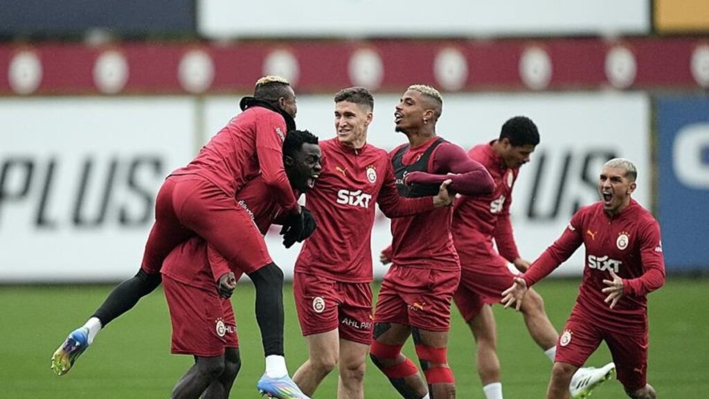 Galatasaray, Samsunspor maçı hazırlıklarını sürdürdü