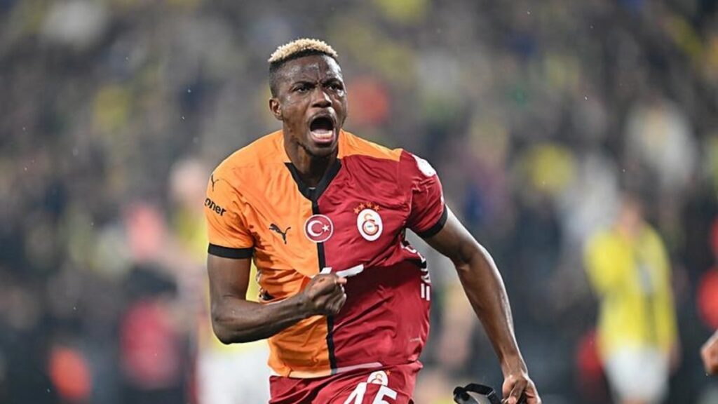 Galatasaraylı Victor Osimhen, kariyer sezonunu kırmaya çok yakın