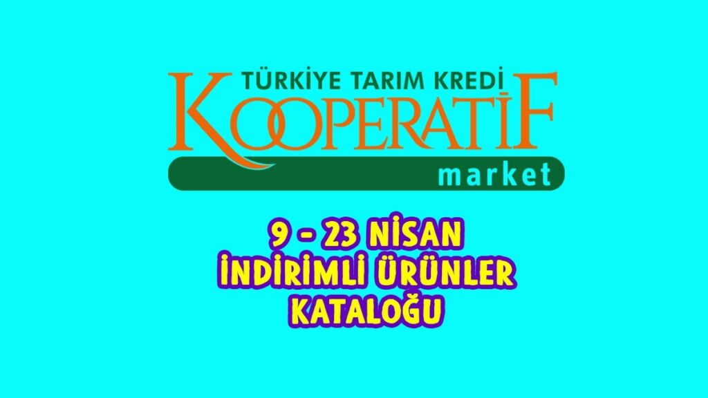 Tarım Kredi 9 Nisan indirim kataloğu | Aktüel ürünler listesi güncellendi
